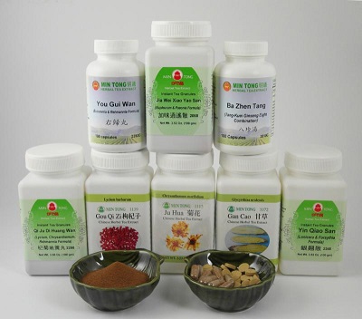 Min Tong Granules - Formulas