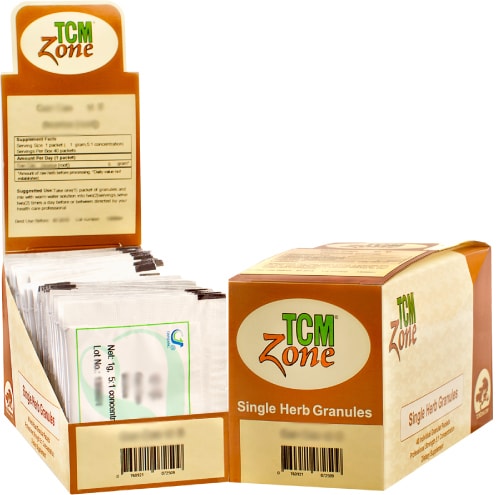 TCM Zone Single Herb Granule - Box of Packets