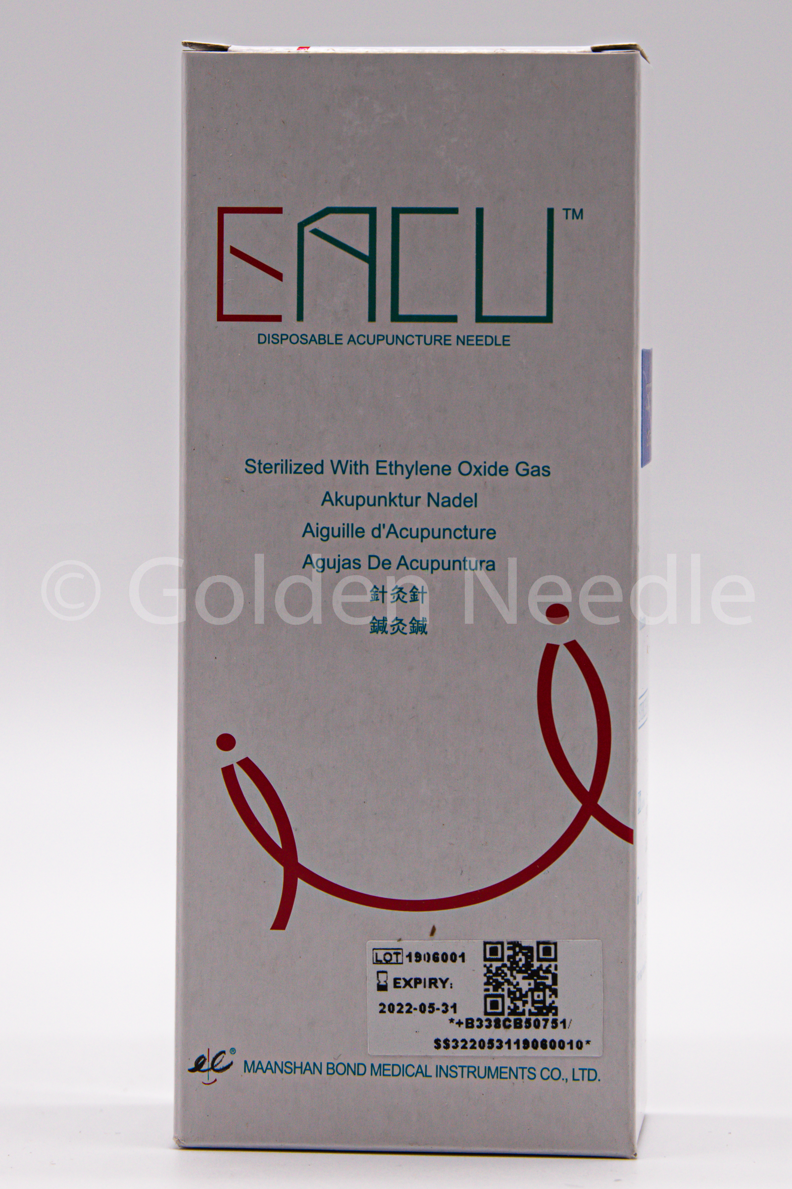 .50x75 EACU CB Type Acupuncture Needle (EXPIRES 09-2024)