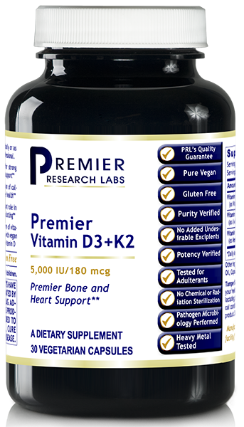 Vitamin D3+K2, 30 caps