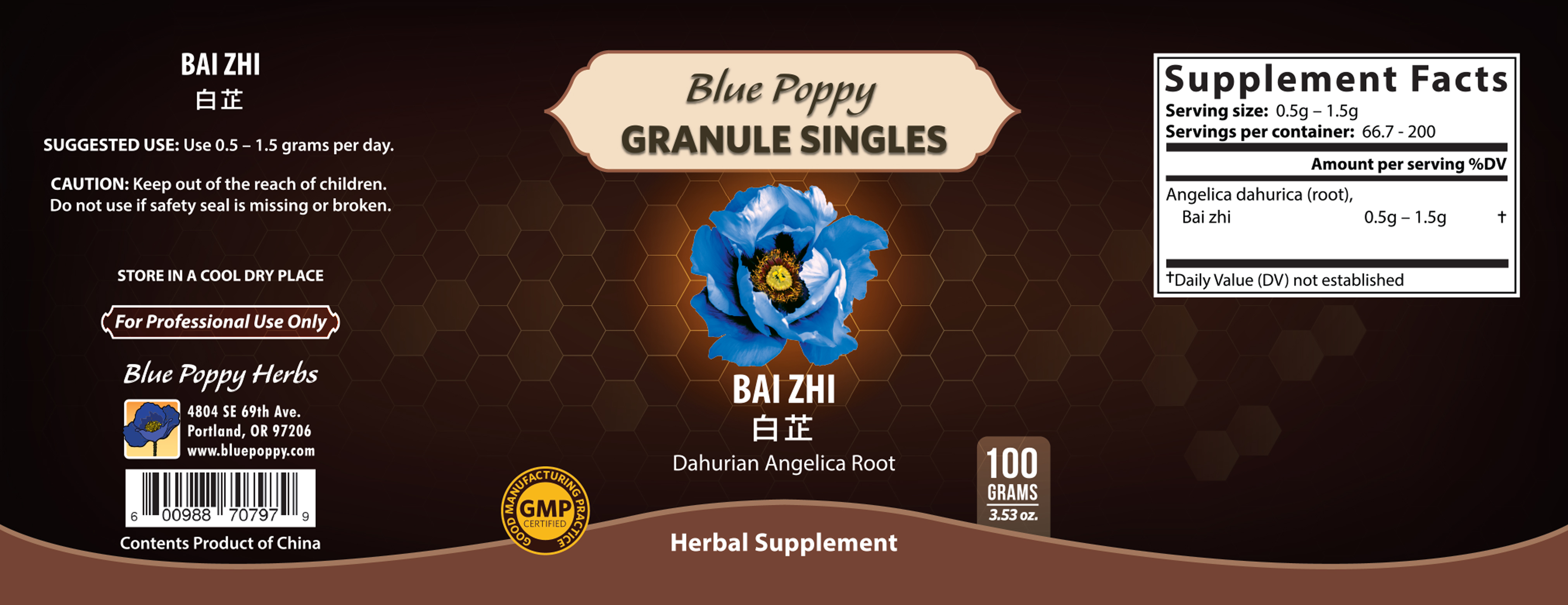Bai Zhi Granules