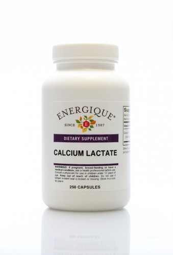 Calcium Lactate, 250 Caps