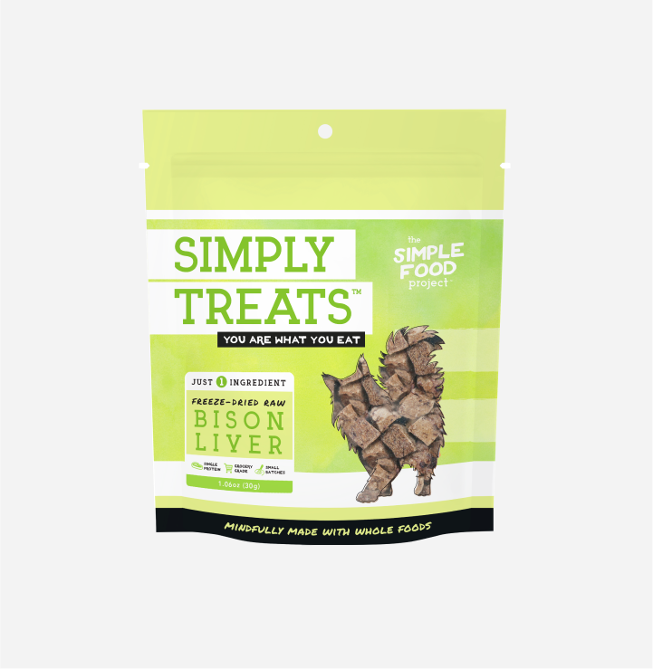 Freeze Dried Treats for Cats - Bison Liver
