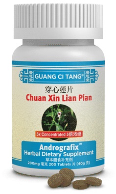 Chuan Xin Lian Pian, Tablets