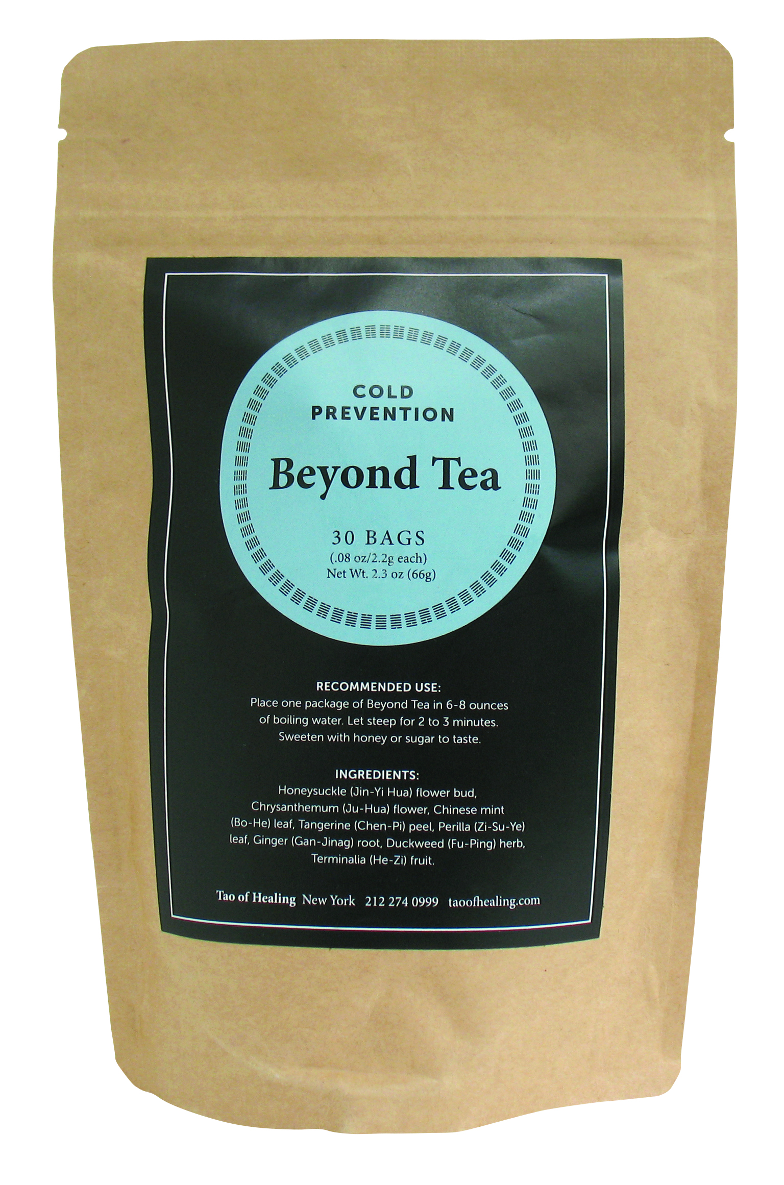Beyond Tea, Cold Prevention