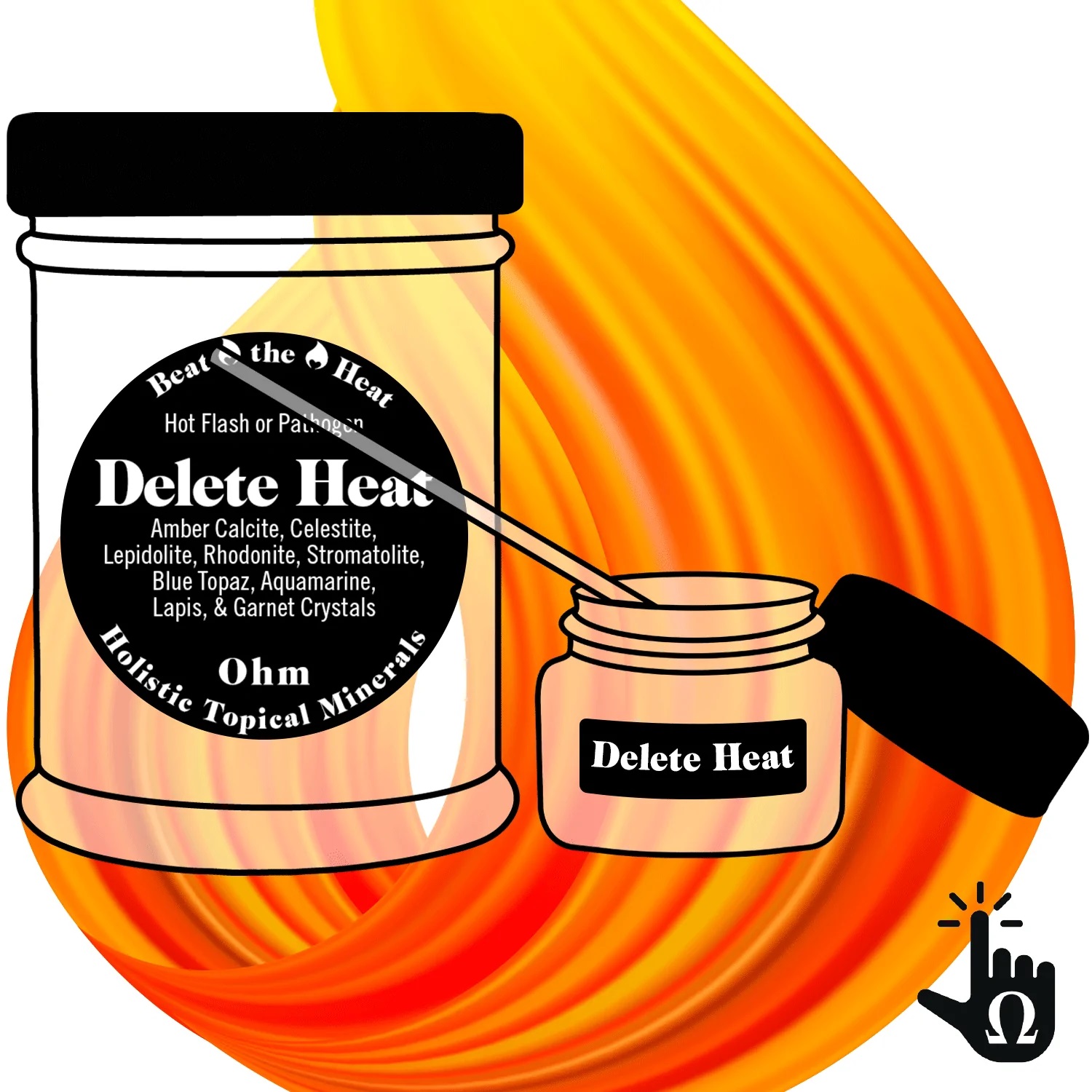 Delete Heat, Topical Mineral