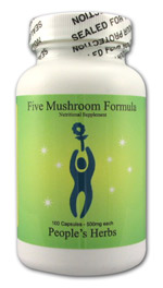 Five Mushroom Formula - 100 Capsules