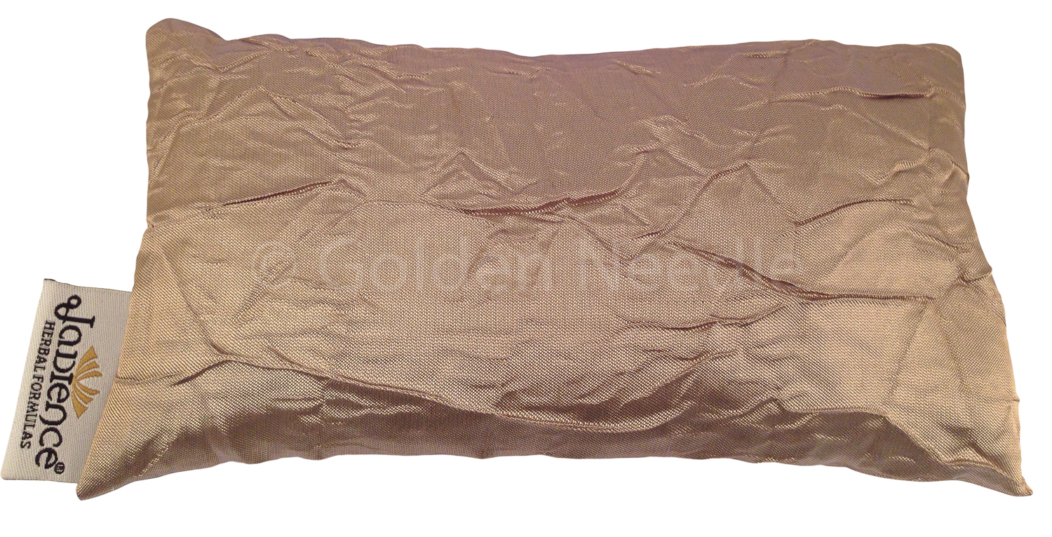 Jade Herbal Eye Pillow (Gold)