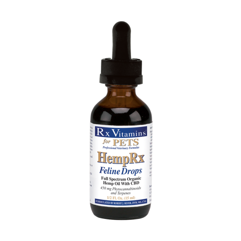 H Rx Feline Drops, 450mg, 1/2oz