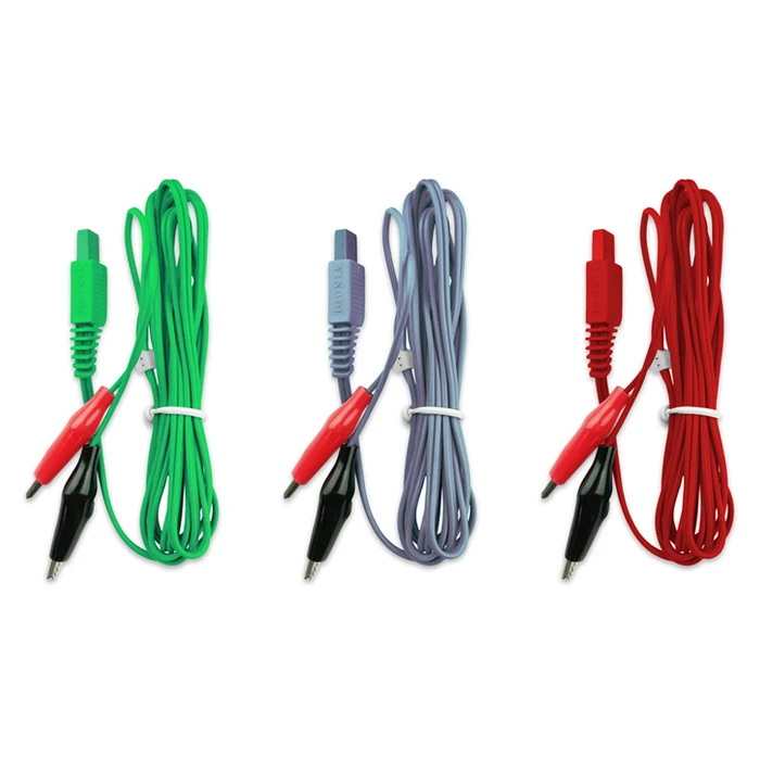 Alligator Wire Clip Wires for KWD-808 I & KWD-808 III - Purple