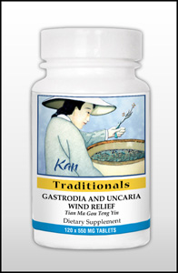 Gastrodia & Uncaria Wind Relief, 120 tabs