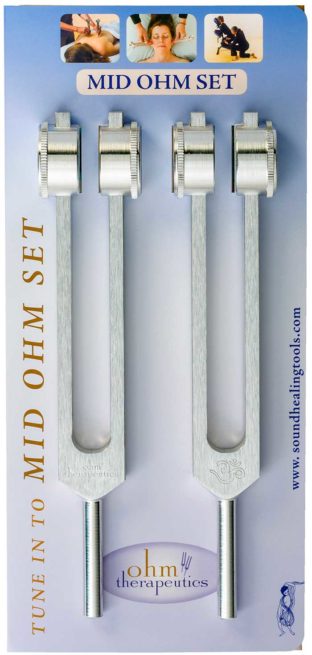 Mid Ohm Tuning Fork Set