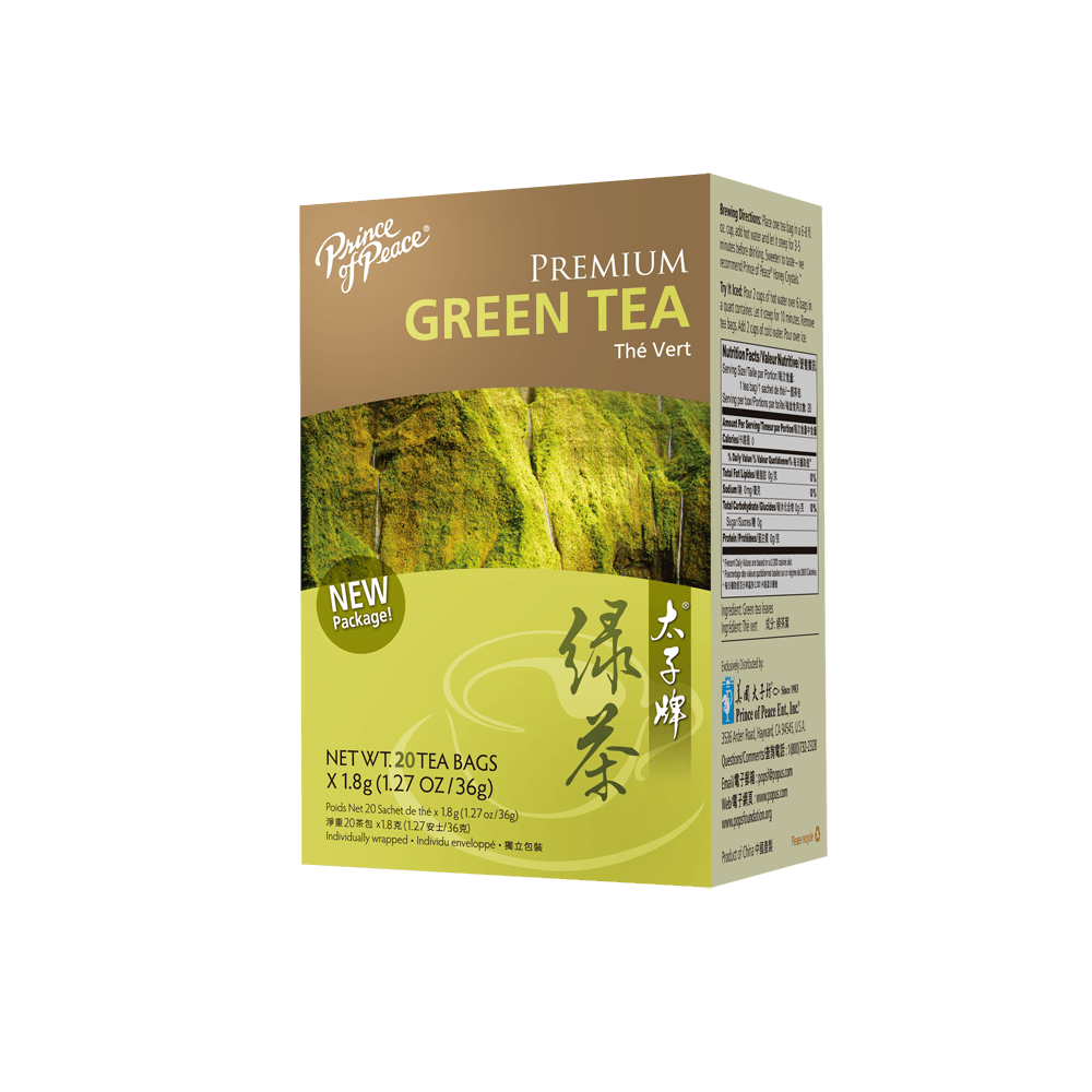 Premium Green Tea, 20 Tea Bags