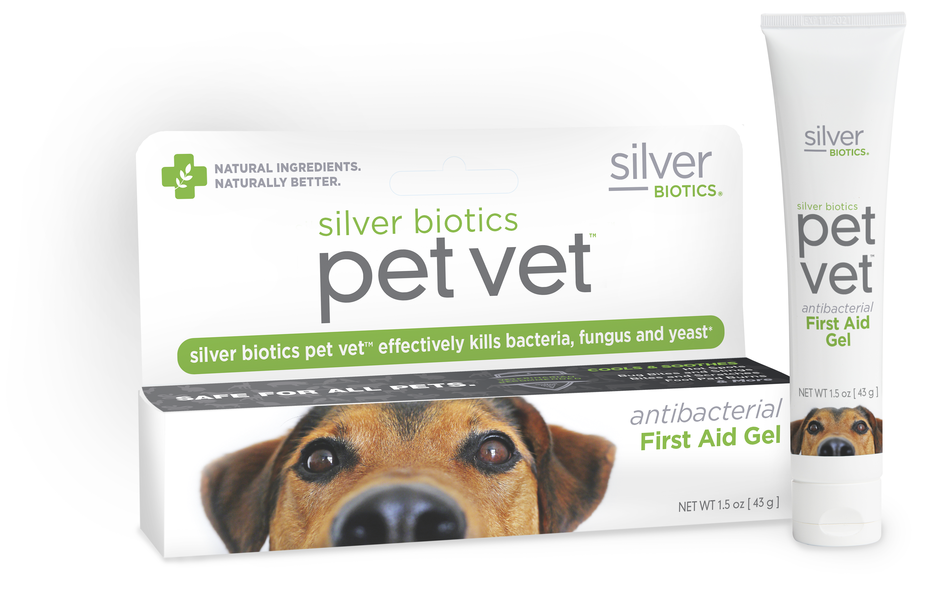 Pet Vet Antibiotic First Aid Gel, Small