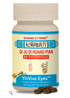 Qi Ju Di Huang Pian, Tablets