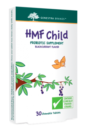 HMF Child Chewable Probiotic, 30ct (12.5b CFUs)