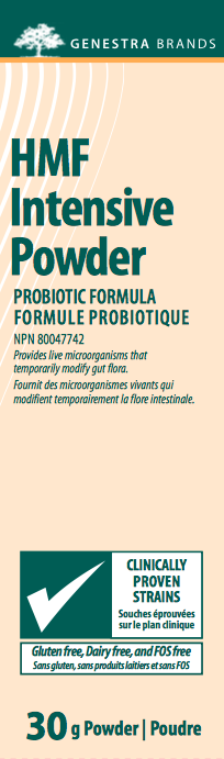 HMF Intensive Probiotic Powder, 30g (25b CFUs)
