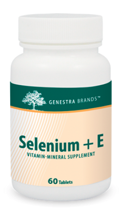 Selenium + E, 60 Tablets