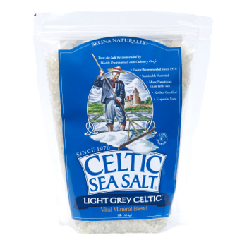 Light Grey Celtic Sea Salt, 1 LB