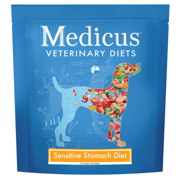Canine Sensitive Stomach Diet, 16oz