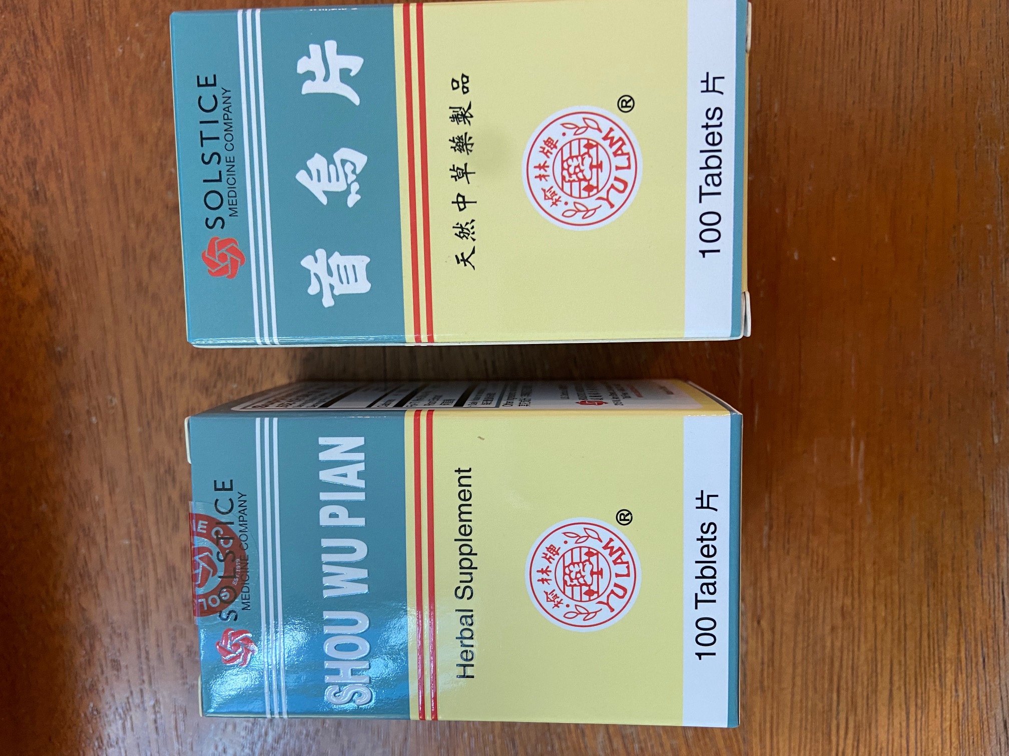 Shou Wu Pian, 100 Tablets