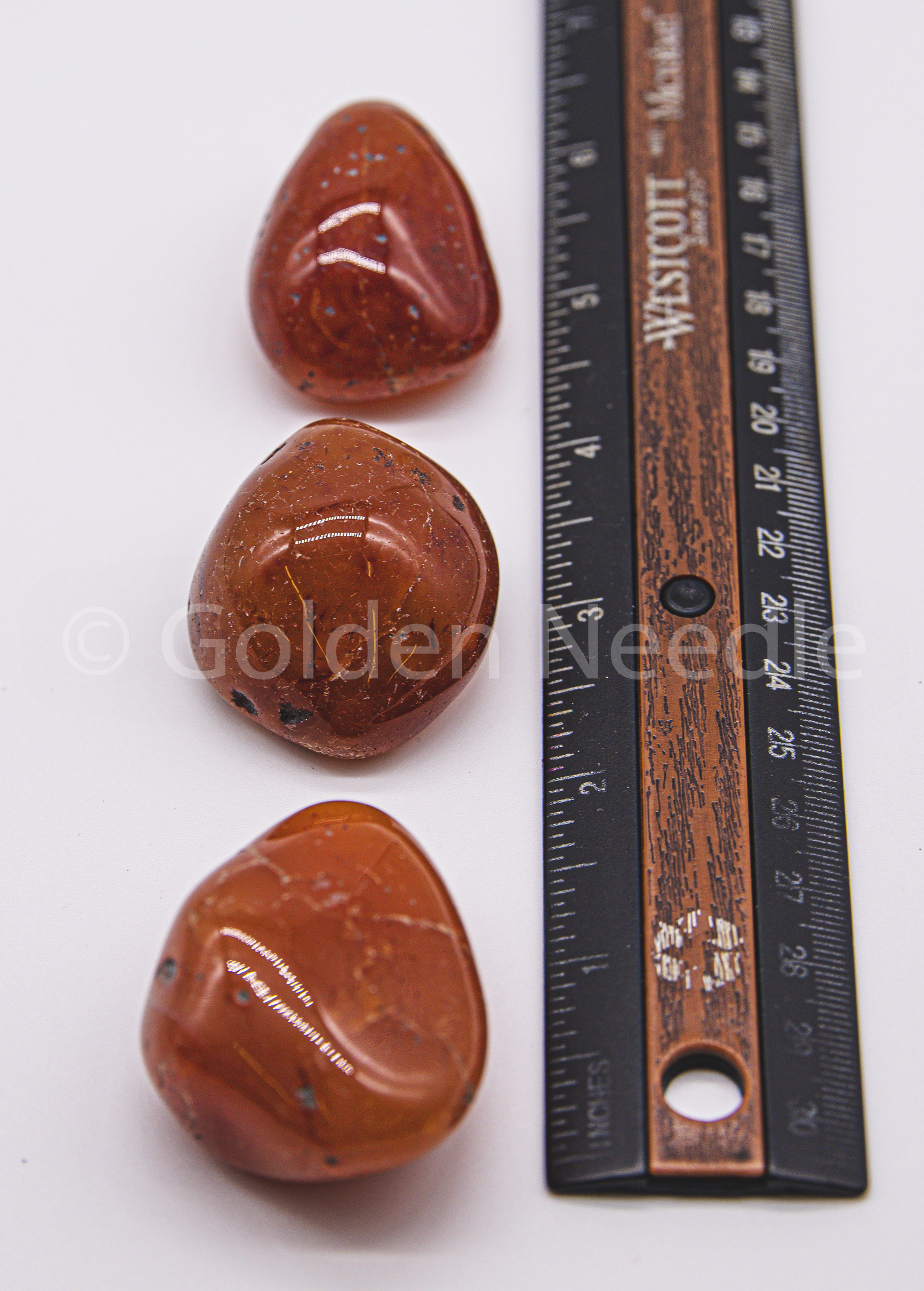 Carnelian Gemstone, Large, Tumbled, EX Grade (Brazil)