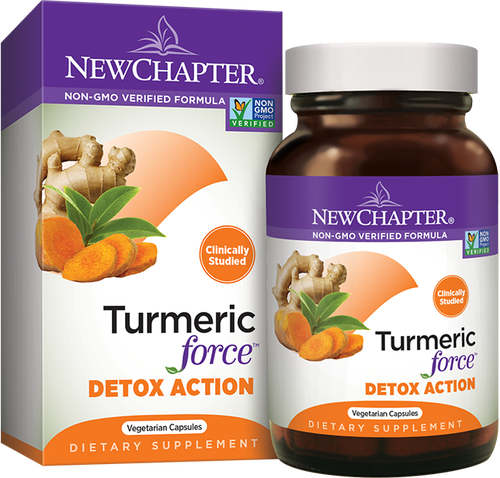 Turmeric Force Detox Action, 60 Caps