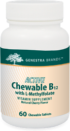 Active Chewable B12 with L-Methlyfolate