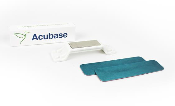 Acubase with 2 Metal Strips