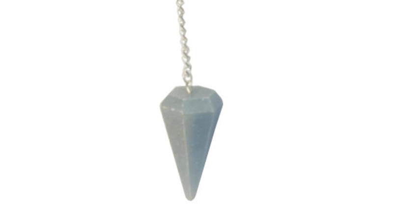 Angelite Tapered Pt Pendulum 