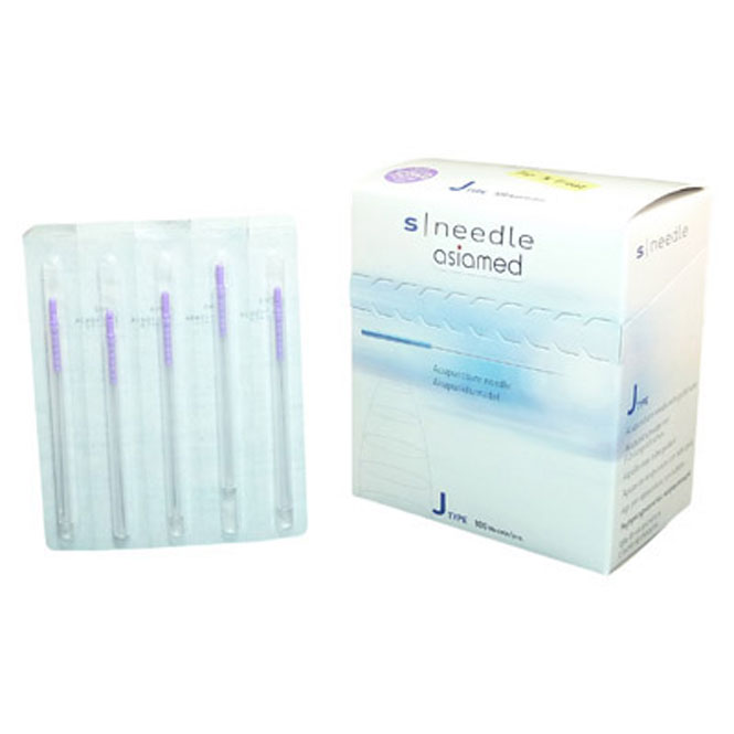 .16x15mm - AsiaMed J-Type Acupuncture Needle