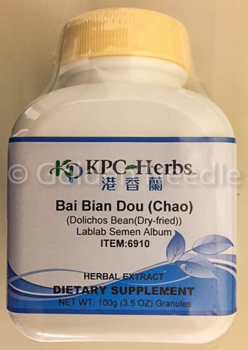 Bai Bian Dou (Chao) Granules, 100g