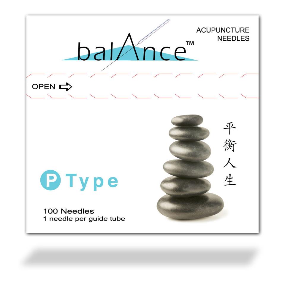 .25x40mm - Balance P-Type Acupuncture Needle