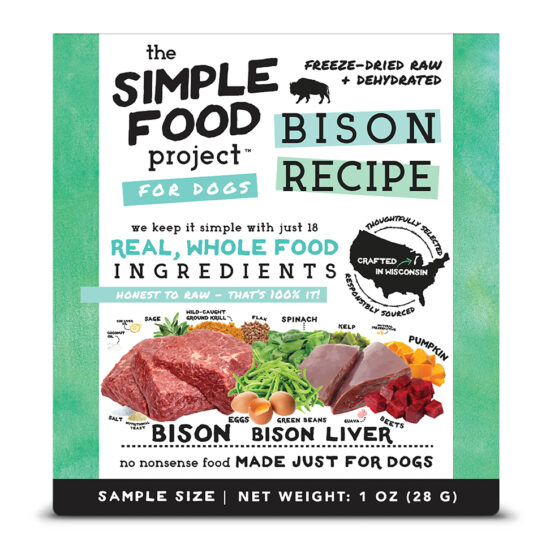 Bison Recipe, Sample Size (1oz, 28gm) 