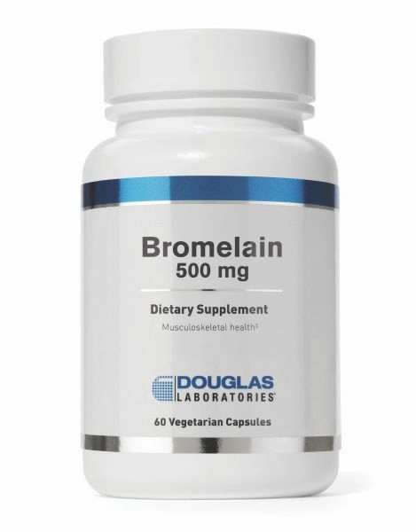 Bromelain 500 MG, 60 capsules 