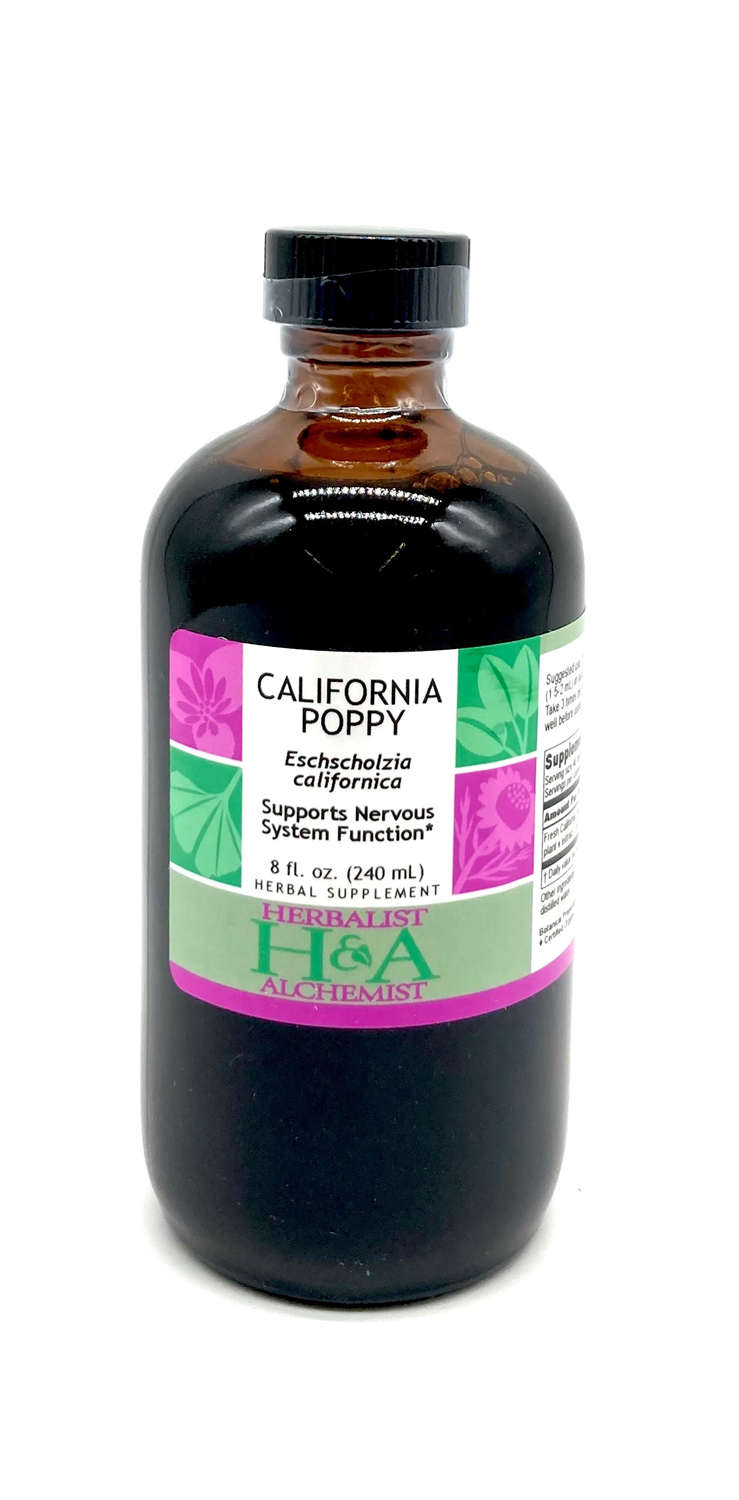 California Poppy Extract, 8 oz.