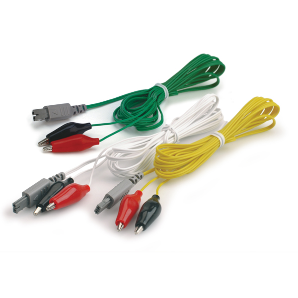 Alligator Clip Wires for ITO ES-130 - Red