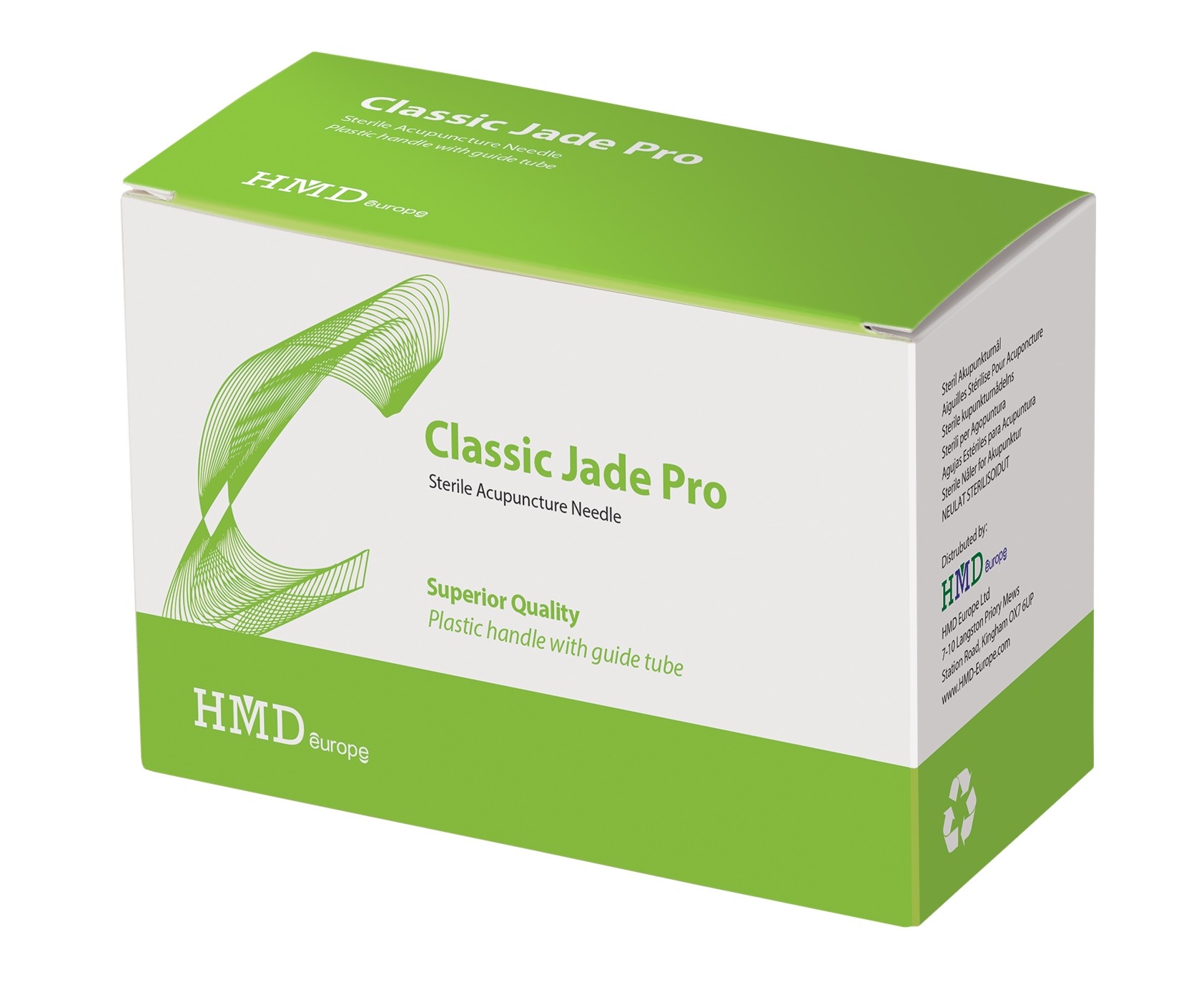 .20x15mm Classic Jade Pro Acupuncture Needle