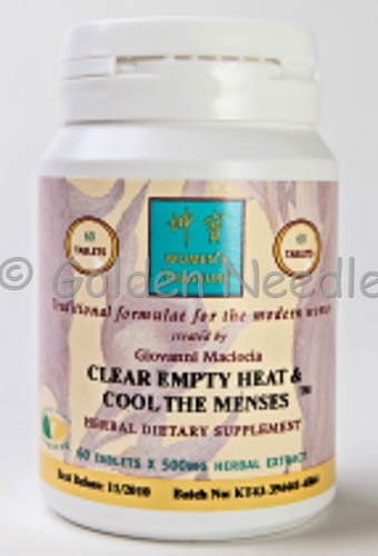 Clear Empty-Heat & Cool The Menses