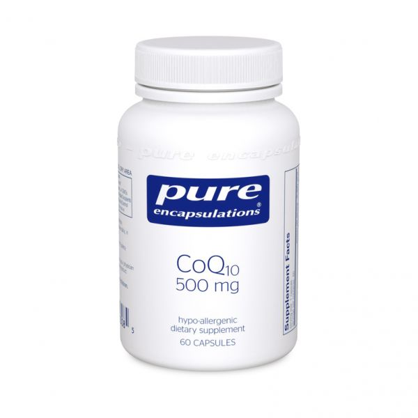 CoQ10, 500 mg (60 capsules) (EXPIRES 09-2024)