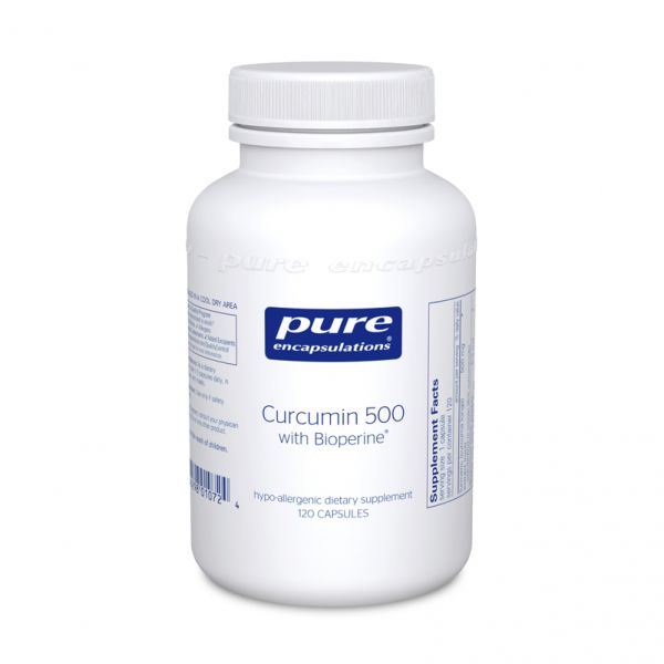 Curcumin 500 with Bioperine (120 capsules)