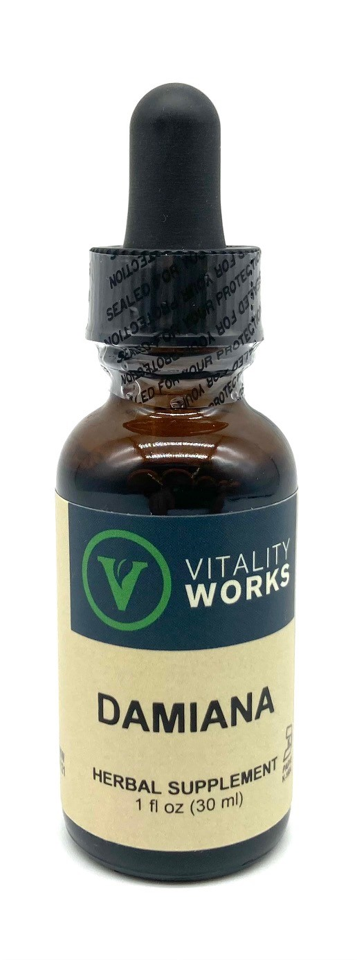 Damiana Extract Tincture, 1 oz