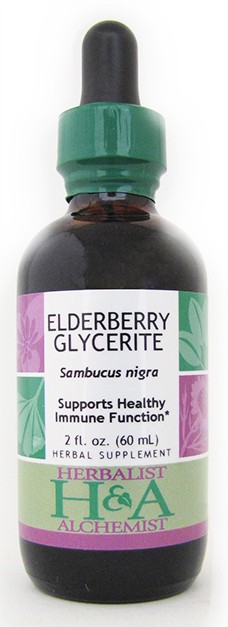 Elderberry Glycerite, 32 oz.