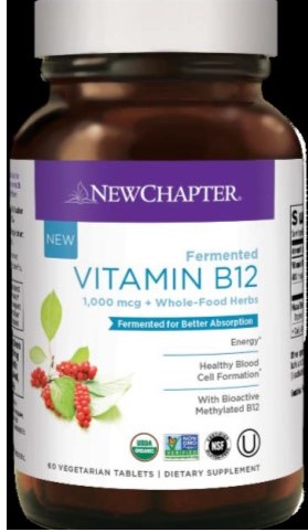 Fermented Vitamin B12, 60 ct