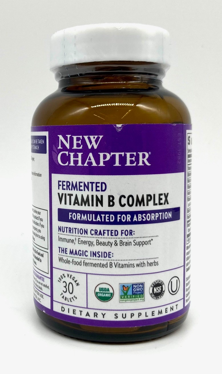 Fermented Vitamin B Complex, 30 ct