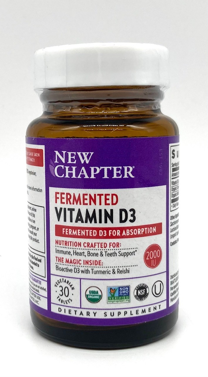 Fermented Vitamin D3, 30 ct