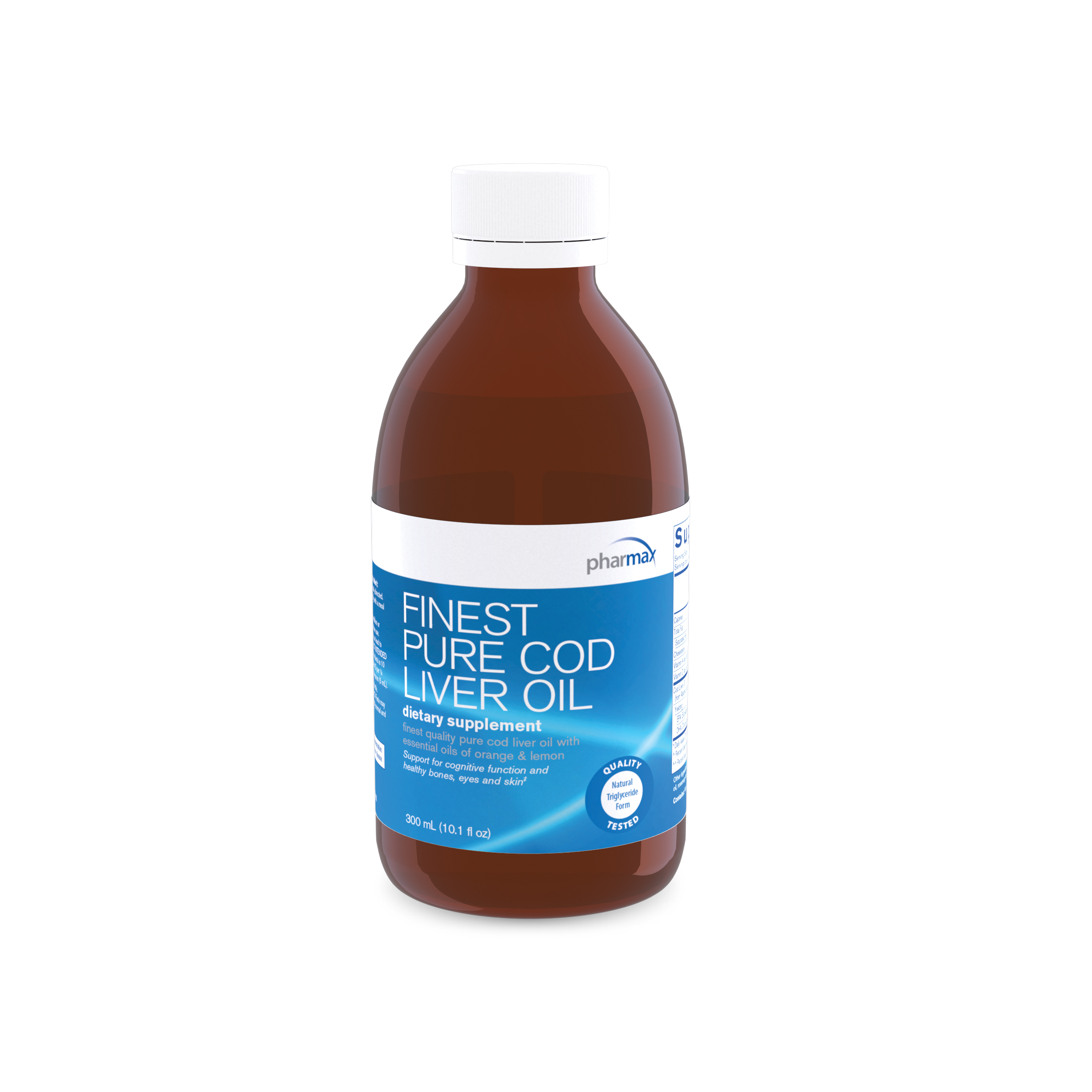 Finest Pure Cod Liver Oil, 10.1 fl oz (300ml)