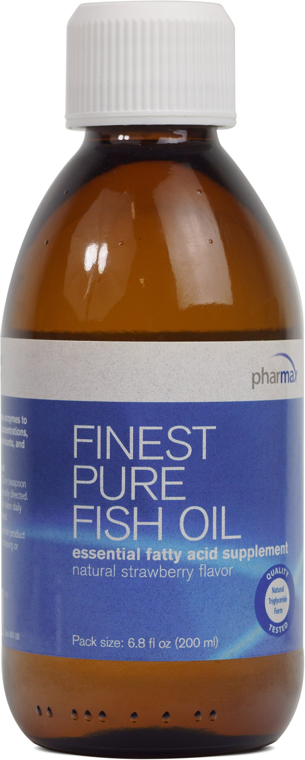 Finest Pure Fish Oil (Natural Strawberry Flavor)