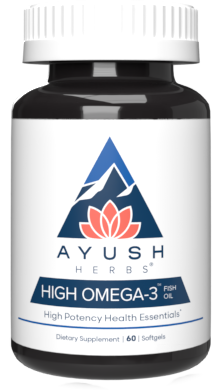 High Omega-3 Fish Oil, 60 Caps