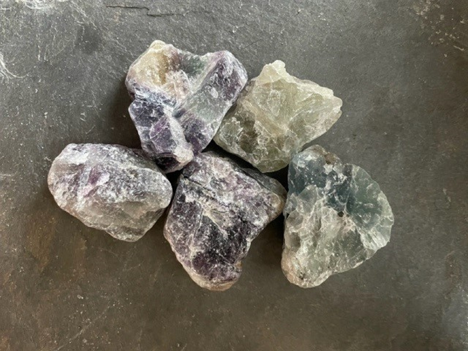 Fluorite Gemstone, Rough - Large